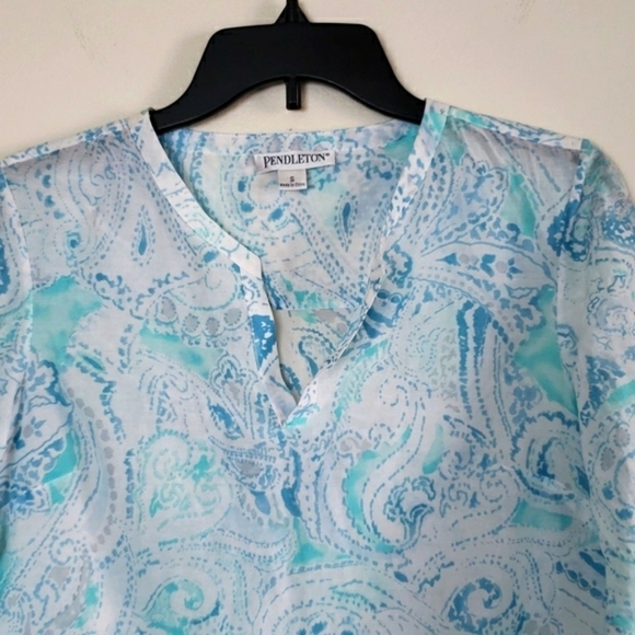 Pendleton tunic top. - Picture 3 of 9